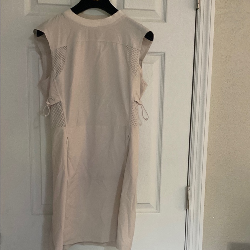 Athleta Light Tan Sleeveless Dress